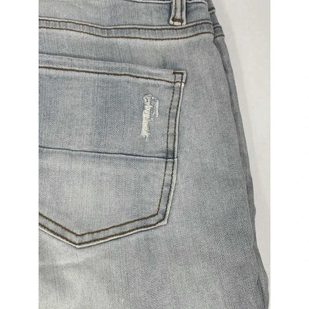 Resfeber LA Collection Women's Boyfriend Jeans Size 4 Distressed Mid Rise NWT